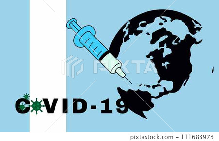 COVID-19 detailed flat vector illustration. 111683973