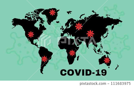 COVID-19 detailed flat vector illustration. 111683975
