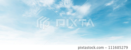 blue sky with white cloud background 111685279