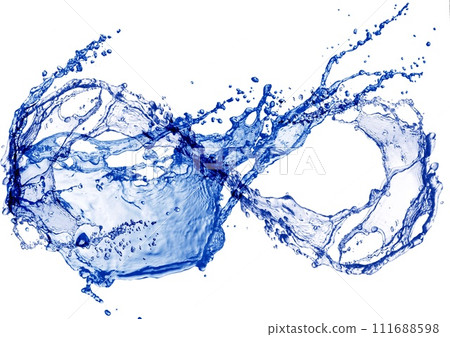blue waves and spray blue waves and spray 111688598