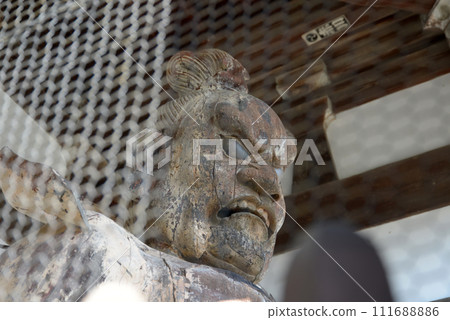 奈良縣葛城市仁王大摩寺仁王門像 奈良縣葛城市仁王大摩寺仁王門像 111688886
