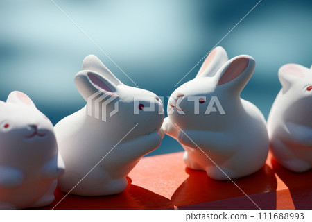 Okazaki Shrine rabbit figurine Sakyo Ward, Kyoto City Okazaki Shrine rabbit figurine Sakyo Ward, Kyoto City 111688993