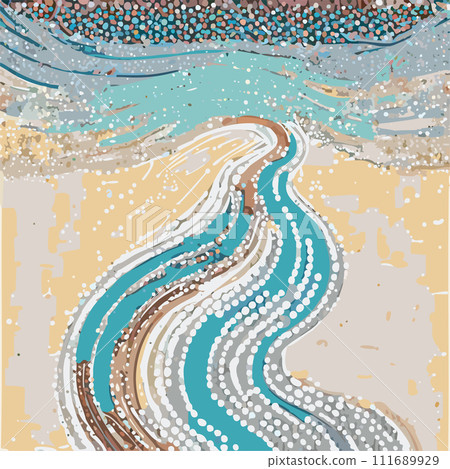Like flowing waves Like flowing waves 111689929