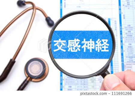Sympathetic nerve medical image Sympathetic nerve medical image 111691266