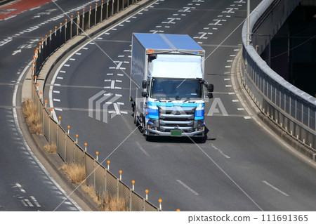 Logistics truck image Logistics truck image 111691365