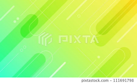 具有幾何物件的漸變背景 111691798