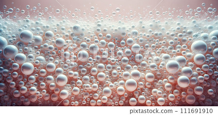 White Pearl 3D Bubbles Floating - Abstract Spherical Luxury Modern Fashion Background Texture. White Pearl 3D Bubbles Floating - Abstract Spherical Luxury Modern Fashion Background Texture. 111691910