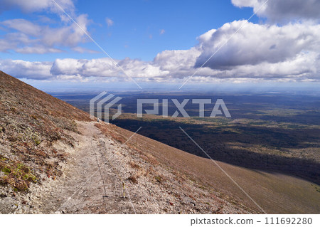 Tarumae mountain trail in Hokkaido 111692280