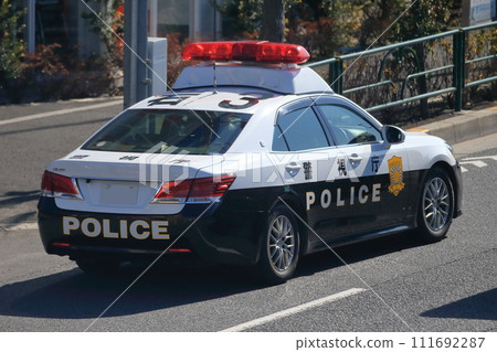 Police car image 111692287