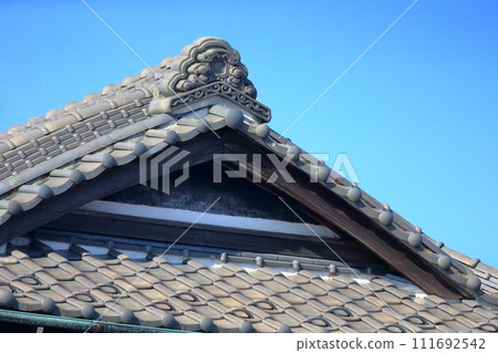 瓦屋頂圖像 瓦屋頂圖像 111692542