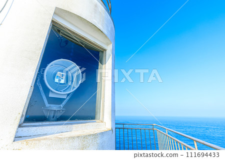 Winter giant fly lighthouse, Hirado City, Nagasaki Prefecture Winter giant fly lighthouse, Hirado City, Nagasaki Prefecture 111694433