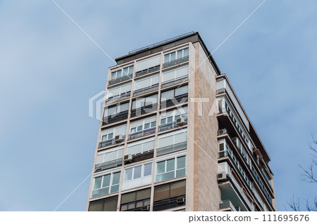 Luxury old residential buildings in Madrid Luxury old residential buildings in Madrid 111695676