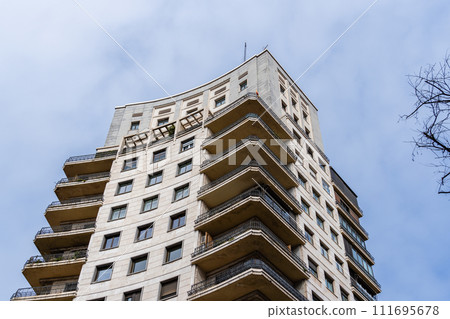 Luxury old residential buildings in Madrid Luxury old residential buildings in Madrid 111695678