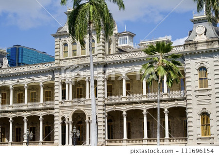 夏威夷伊奧拉尼宮建築 夏威夷伊奧拉尼宮建築 111696154