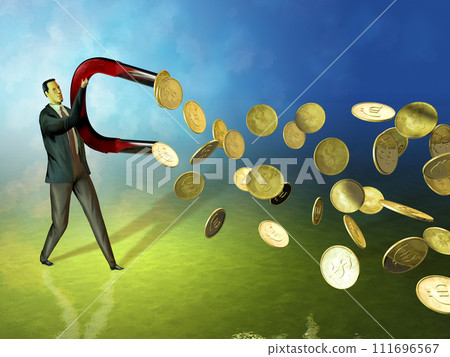 Money magnet Money magnet 111696567