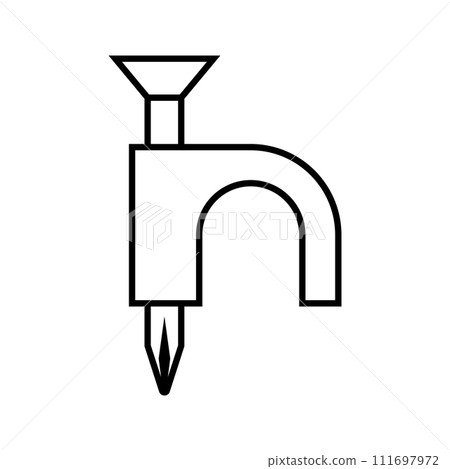 Nail clip icon 111697972