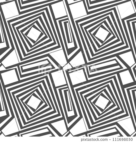 Abstract pattern of lines. Seamless background. Template for packaging, texture, cover, clothing, interior design and creative idea Abstract pattern of lines. Seamless background. Template for packaging, texture, cover, clothing, interior design and creative idea 111698030