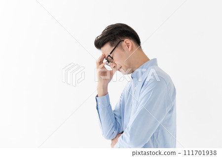 A worried man A worried man 111701938
