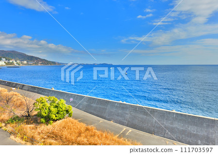 The sea seen from Fuua in Atami 111703597