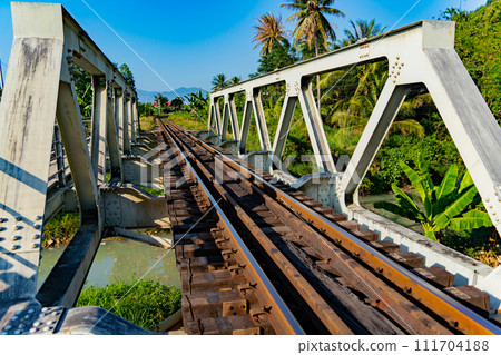 Railway bridge. Railway bridge. 111704188