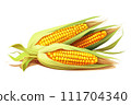 AI-generated content. Golden Harvest: Ripe Corn Cob, a Healthy Ingredient in Delicious Nutrition. 111704340