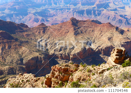 Stunning View of the Grand Canyon From Mountain Top Stunning View of the Grand Canyon From Mountain Top 111704546