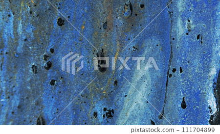 Glitter ink background paint mix blue black gold 111704899
