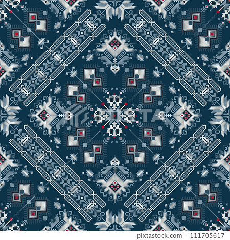 Bulgarian embroidery pattern 87 Bulgarian embroidery pattern 87 111705617