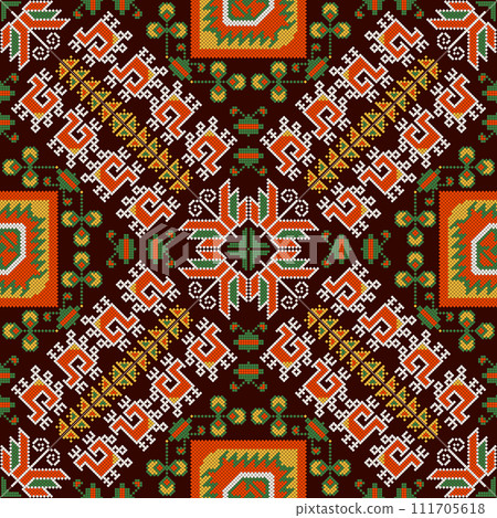 Bulgarian embroidery pattern 88 111705618