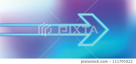 Arrow on blue background, website banner Arrow on blue background, website banner 111705822