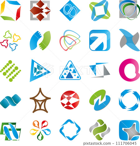 Big collection, logos collection, logo, multimedia, services, buttons, icons 111706045