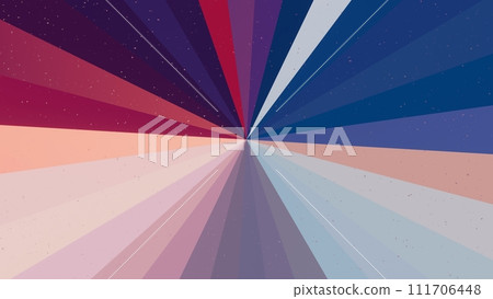 Abstract of a simplistic, geometric retro starburst pattern, combining vintage charm with modern geometry. Abstract of a simplistic, geometric retro starburst pattern, combining vintage charm with modern geometry. 111706448