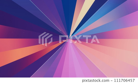 Abstract of a simplistic, geometric retro starburst pattern, combining vintage charm with modern geometry. Abstract of a simplistic, geometric retro starburst pattern, combining vintage charm with modern geometry. 111706457