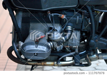 Motorcycle horizontally opposed engine image Motorcycle horizontally opposed engine image 111707878
