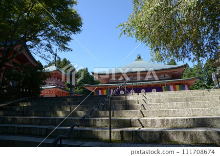 Mt. Hiei Enryakuji Temple Amida Hall Sakamoto, Otsu City, Shiga Prefecture Mt. Hiei Enryakuji Temple Amida Hall Sakamoto, Otsu City, Shiga Prefecture 111708674