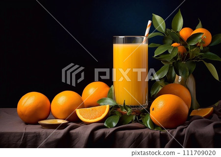 A glass of orange juice A glass of orange juice 111709020