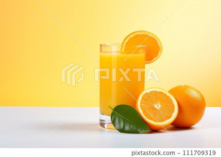 A glass of orange juice A glass of orange juice 111709319