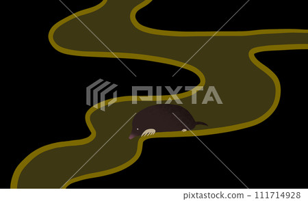 Mole in the soil Wallpaper Earth Dragon 111714928