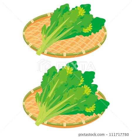 將蔬菜放入濾鍋中 111717780