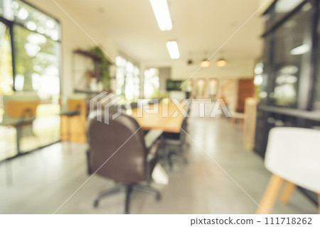 Business office Blurred background meeting room light bokeh education event in company. Blurry abstract background of conference room. Blur background office modern lobby urban decor empty room Business office Blurred background meeting room light bokeh education event in company. Blurry abstract background of conference room. Blur background office modern lobby urban decor empty room 111718262