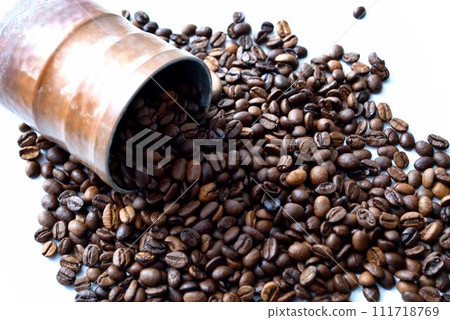 A lot of coffee beans A lot of coffee beans 111718769