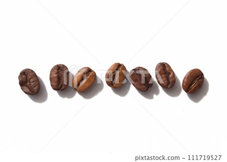 從上面直接看到的咖啡豆 111719527