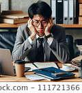 depressed businessman 111721366
