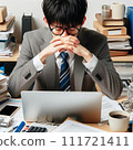 depressed businessman 111721411
