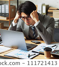 depressed businessman 111721413