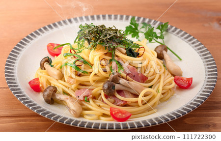 日式蘑菇意大利面 111722300