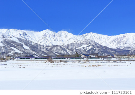 大ito線特快Azusa冬季前往白馬山腳 111723161