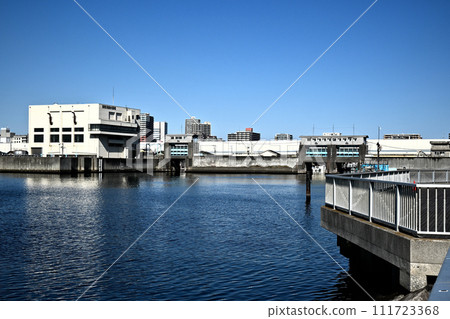 蝦川排水泵站 111723368