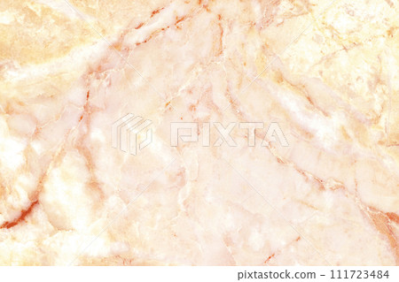 Rose gold background marble wall texture for design art work, seamless pattern of tile stone with bright and luxury. 111723484