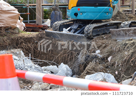 Garden renovation work Garden renovation work 111723710